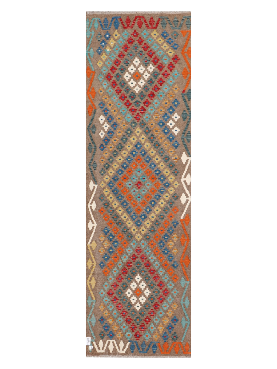 Maimana Kilim Runner - 290 × 88 cm (9'6" x 2'11")