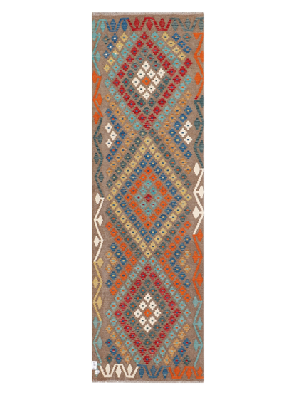Maimana Kilim Runner - 290 × 88 cm (9'6" x 2'11")