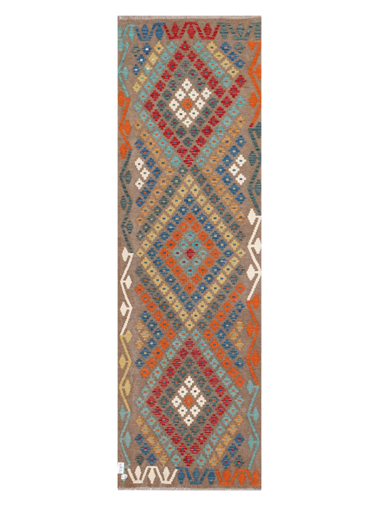 Maimana Kilim Runner - 290 × 88 cm (9'6" x 2'11")
