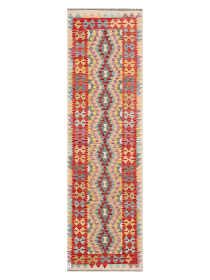 Maimana Kilim Runner - 293 × 84 cm (9'7" x 2'9")