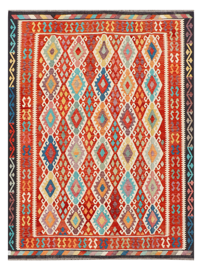 Maimana Kilim - 349 × 259 cm (11'5" x 8'6")