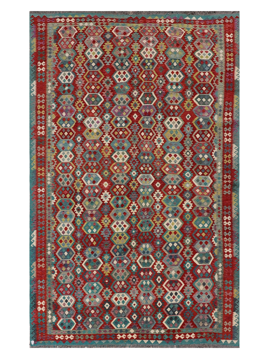 Maimana Kilim - 479 × 299 cm (15'9" x 9'10")