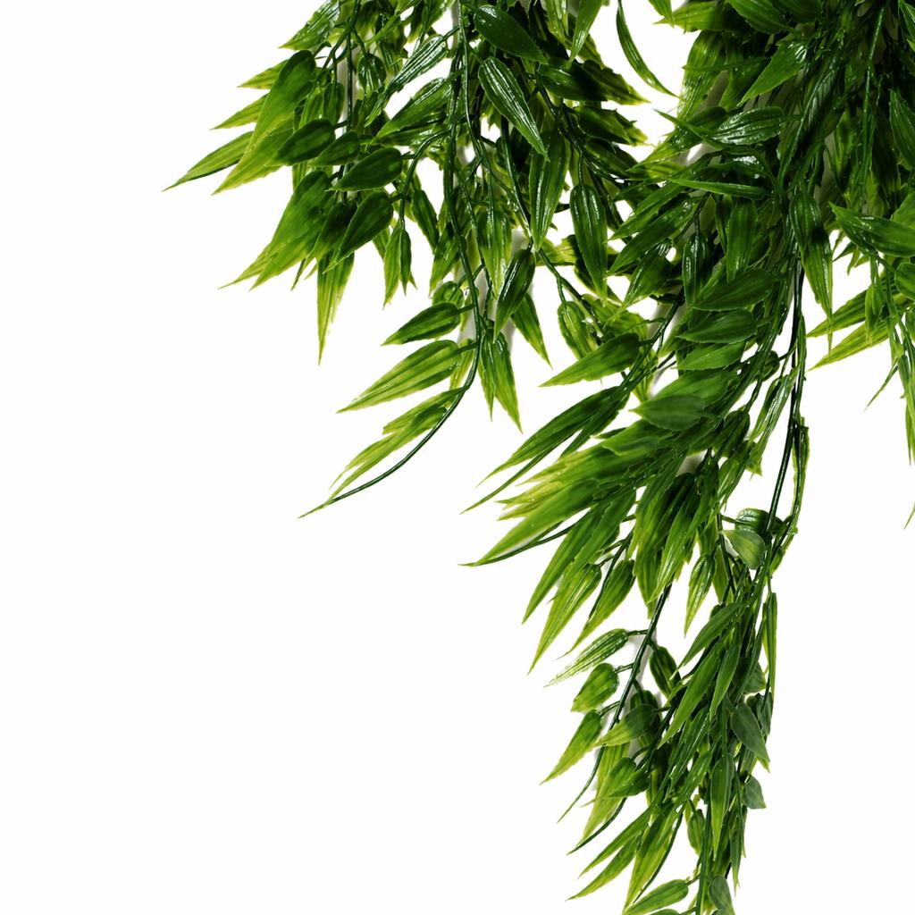 80cm Artificial Trailing Bamboo Style Plant Hanging Faux Greenery-1