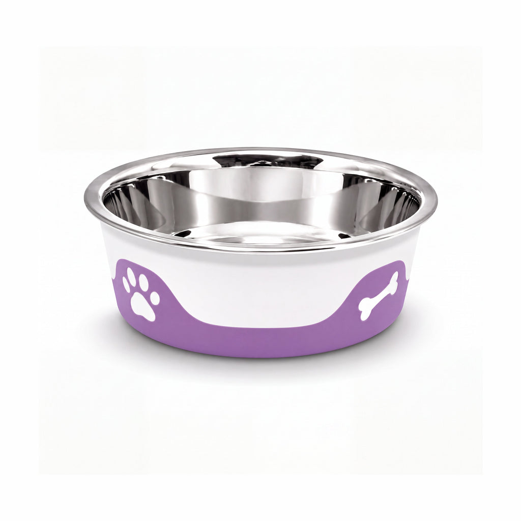 ThermaCool Dog Bowl - Grape-0