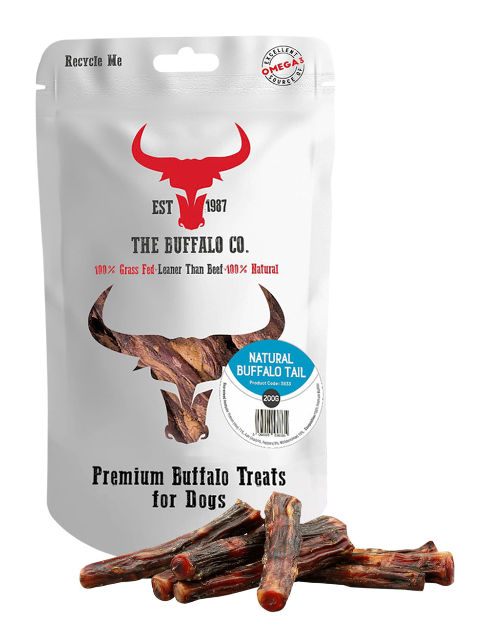 Buffalo Tail - Dog Treats-0