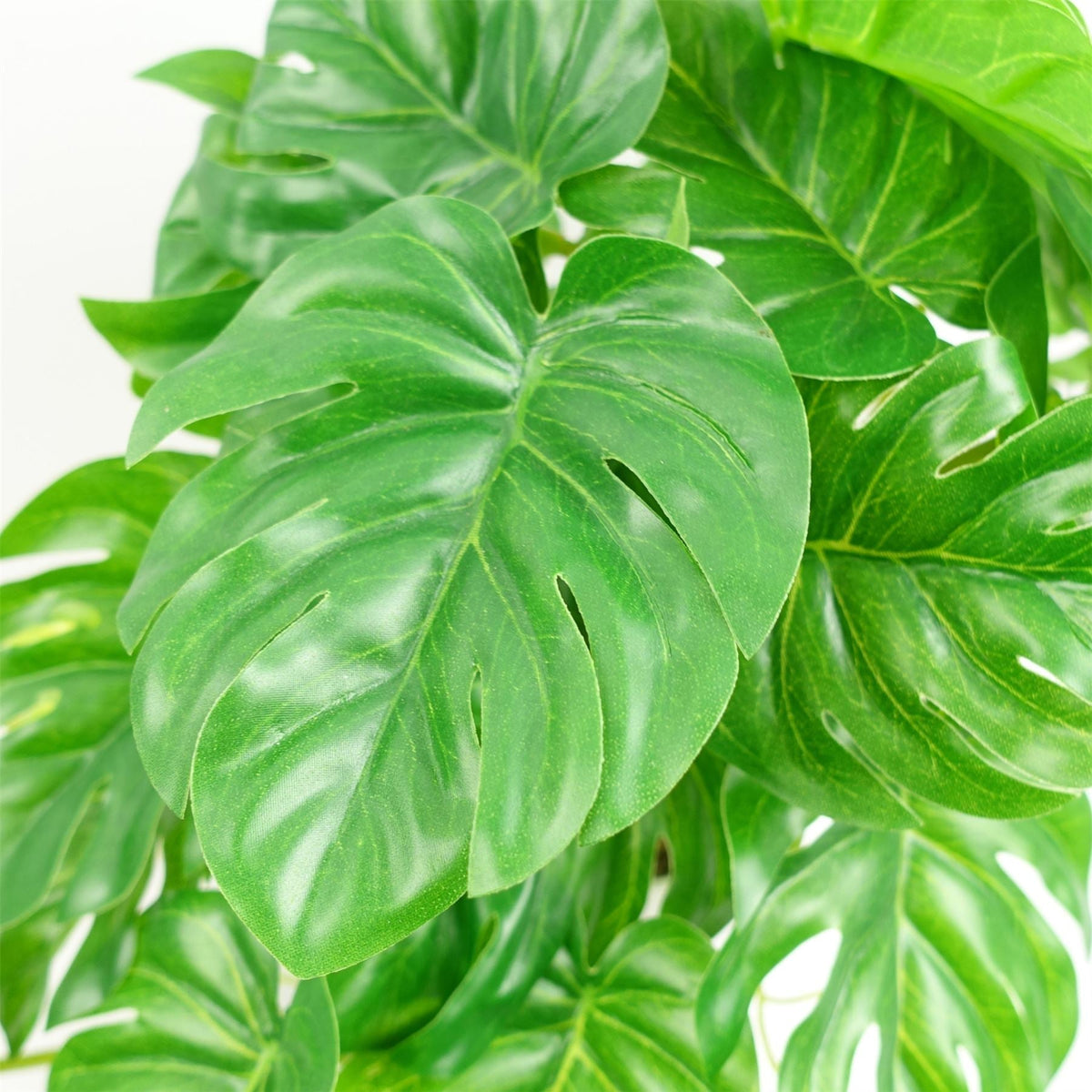 30cm Artificial Green Potted Monstera Trailing Plant-1