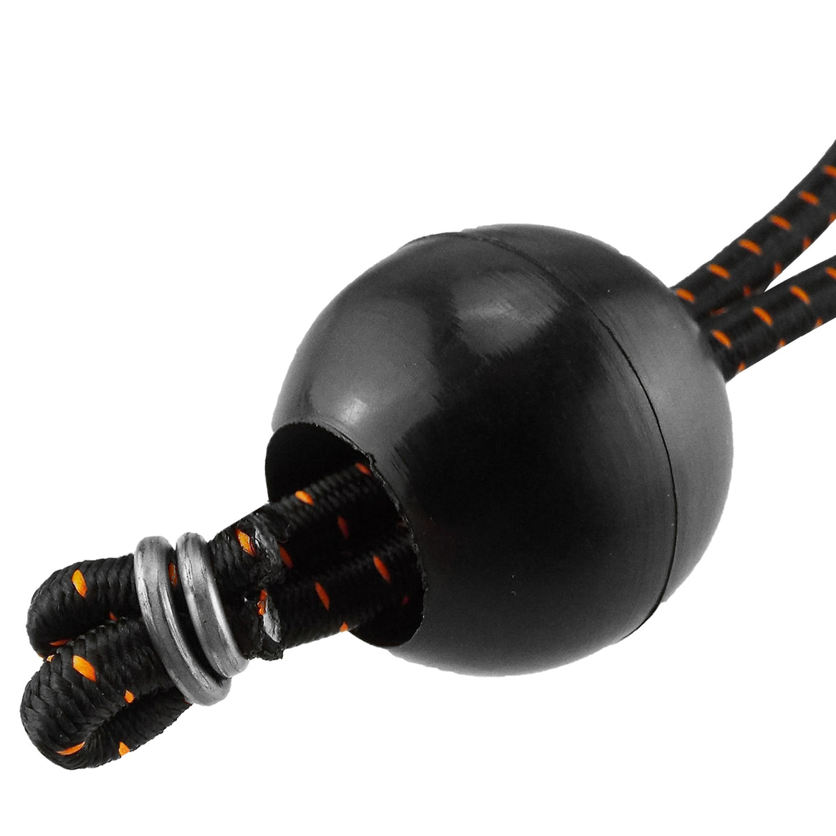 Black Bungee Balls 4"-2