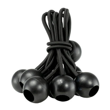 Black Bungee Balls 4"-1