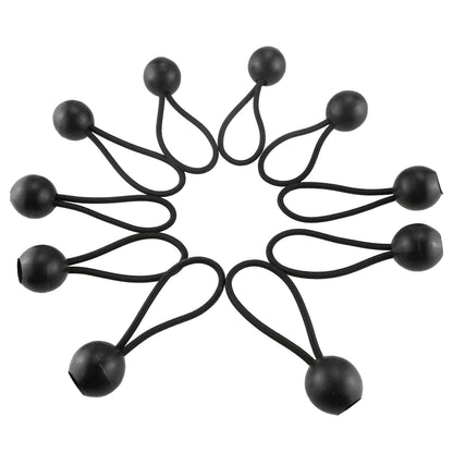 Black Bungee Balls 4"-3