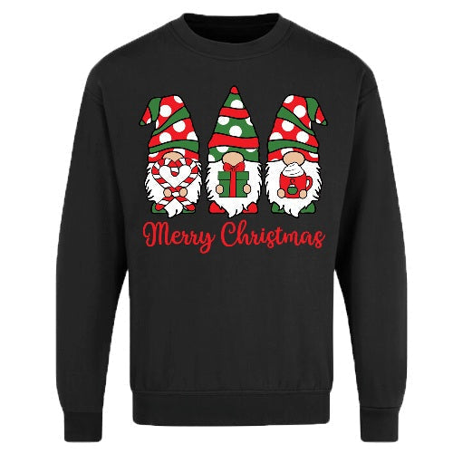 Adults XmasPrinted Sweatshirt - Merry Christmas