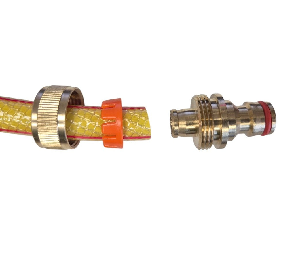 Hose End Male Nipple Quick Connector Brass Water Fitting Drip Irrigation Fitting-4