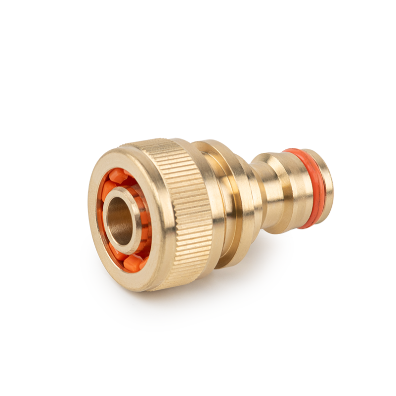 Hose End Male Nipple Quick Connector Brass Water Fitting Drip Irrigation Fitting-0