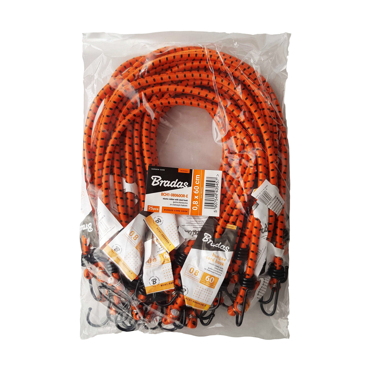 Bungee Loop with Metal Hooks, 60cm