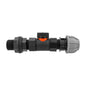 Water Butt Connector 3/4in BSP with In-Line BSPF Valve and 20mm MDPE Straight-0