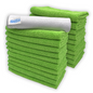 IGADCloth Green Microfiber Sets, Cleaning Cloths 40x40cm 250gsm + 1 Free Glass Cloth-5