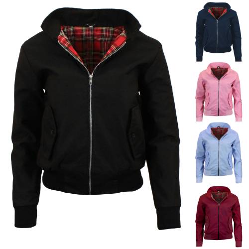 Ladies Classic Vintage Harrington Jacket - Made in UK