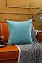 Solid Pattern Chenille Cushion Covers 45cm x 45cm 18x18 Inches-5