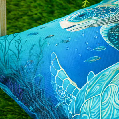 Water & Stain Resistant Outdoor Cushion Cover | 45x45cm Garden Décor - Design WR32-3