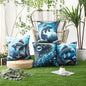 Waterproof Garden Cushion Covers - Marine-Themed Design 8 (Set of 4 - 45x45cm)-1