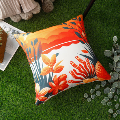 Waterproof Garden Cushion Covers - Marine-Themed Design 6 (Set of 4 - 45x45cm)-3