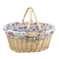 Buff Willow Medium Swing Handle Wicker Shopping Basket-0