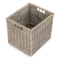 Antique Wash Wicker Storage Basket-0