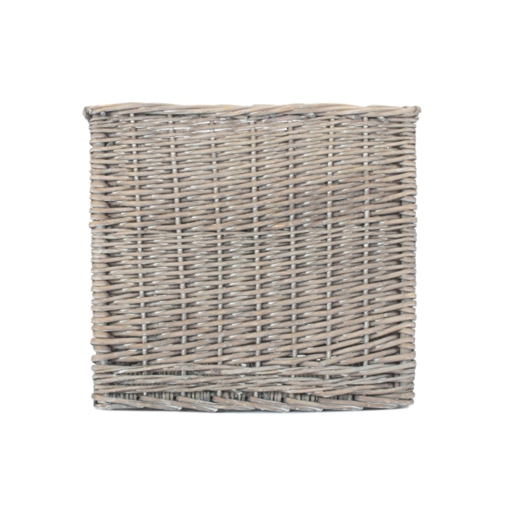 Antique Wash Wicker Storage Basket-2
