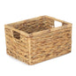 Nordic Water Hyacinth Storage Basket-4