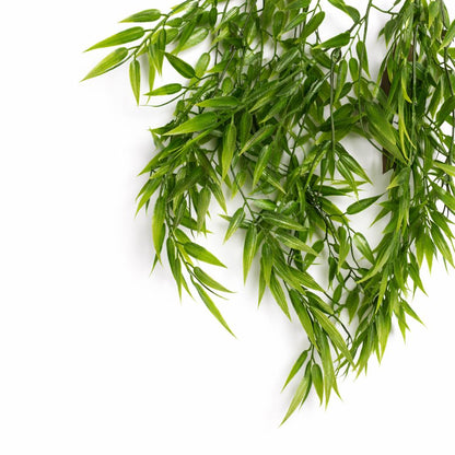80cm Artificial Trailing Bamboo Style Plant Hanging Faux Greenery-2