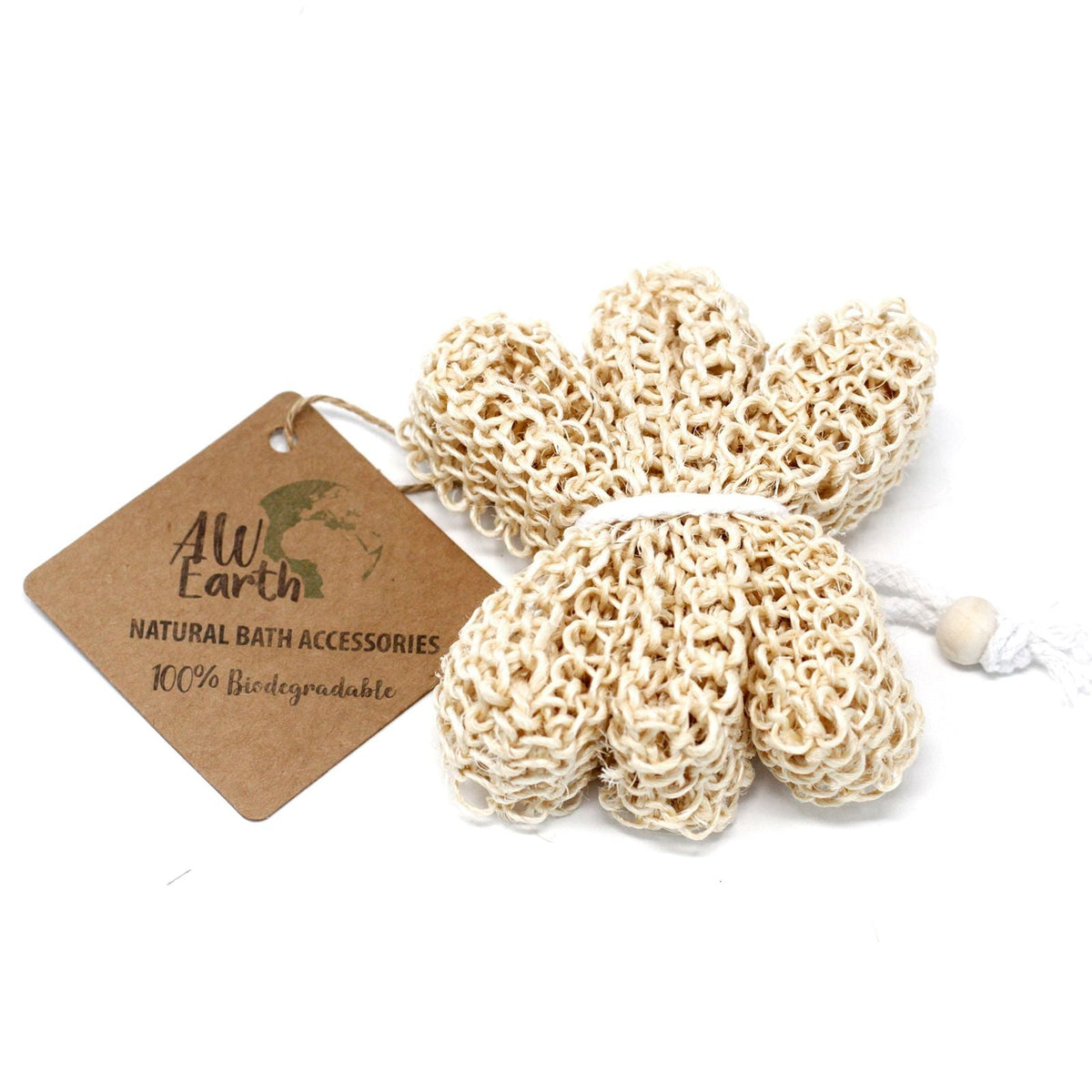 Sisal Sponge And Scrub - Exfoliating Star-1