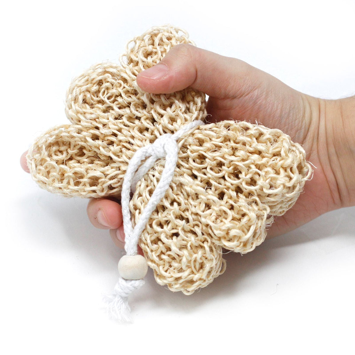 Sisal Sponge And Scrub - Exfoliating Star-3