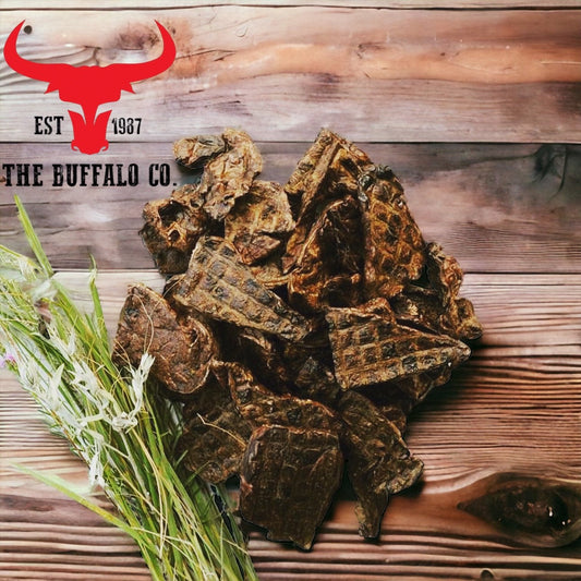 Buffalo Lung Steaks - Dog Treats - 1kg