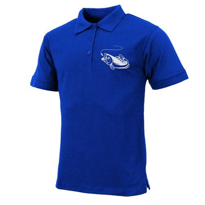 Mens Fish Logo Polo